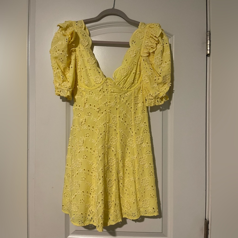 Natalia puff sleeve dress
